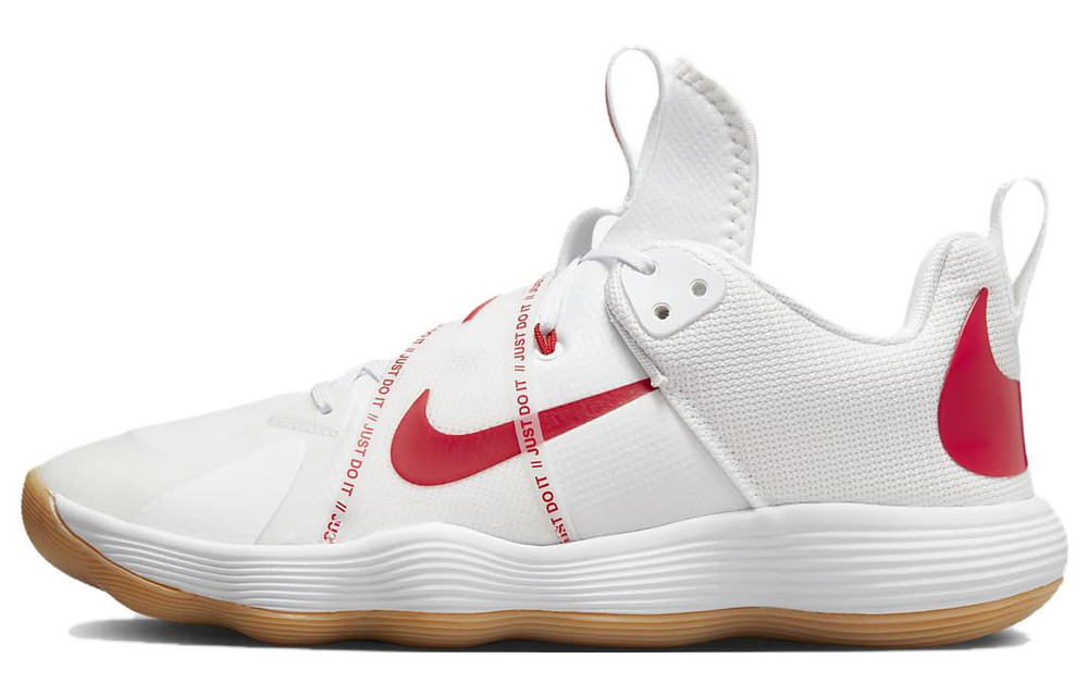 Nike React Hyperset White/Red