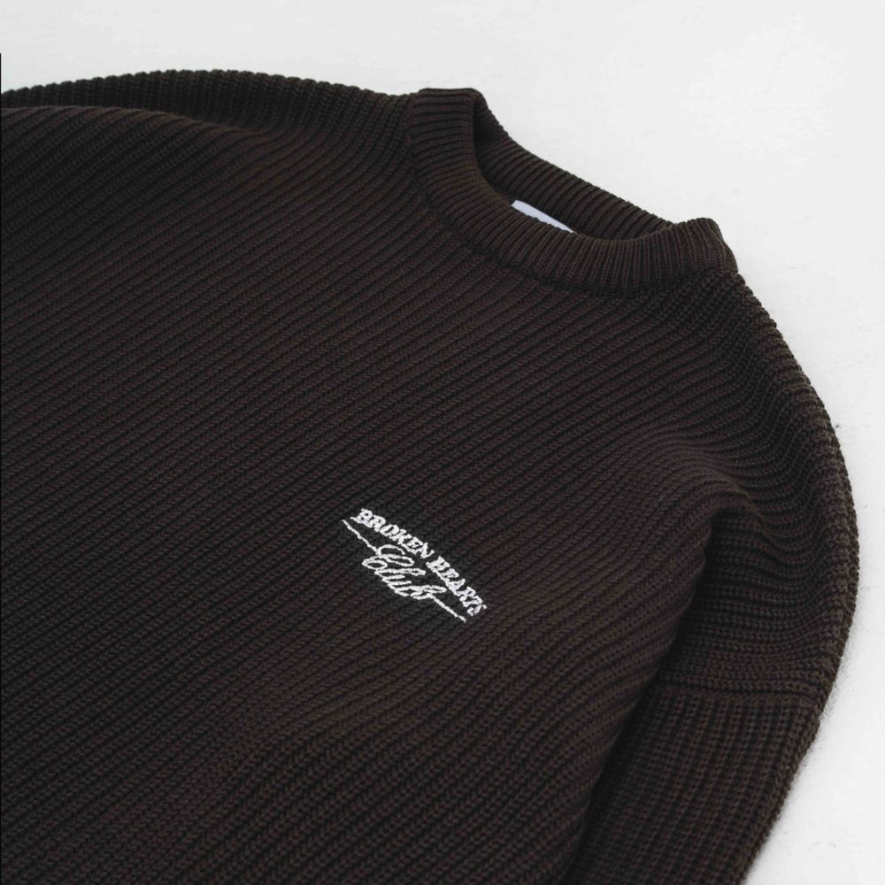 Свитер Dissident BHC коричневый