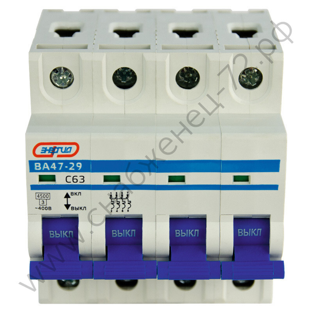 Автоматические выключатели Энергия ВА 47-29