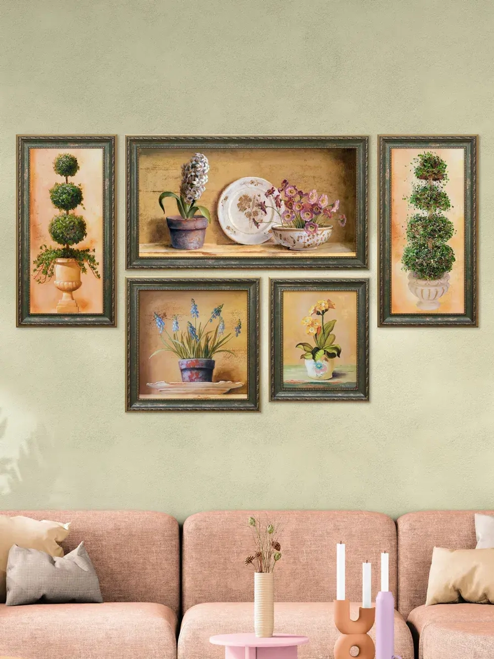 Картина на стену интерьерная на холсте 26*50 см