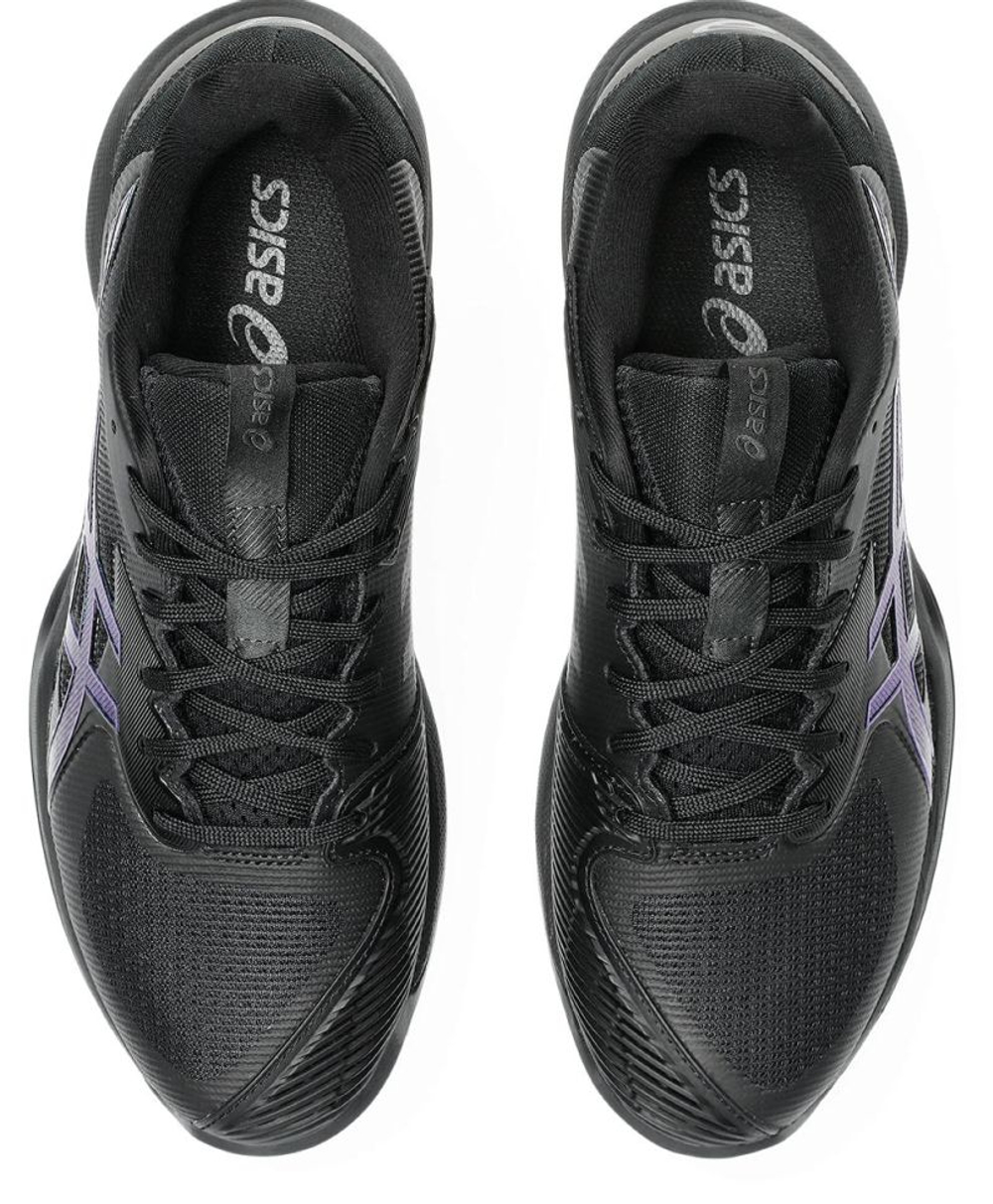 Женские теннисные кроссовки Asics Solution Speed FF 3 Night Energy - black/prism blue
