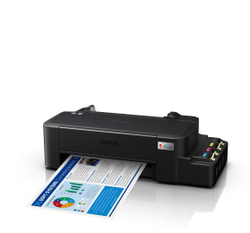 Принтер струйный Epson L121 цветной, цвет: черный