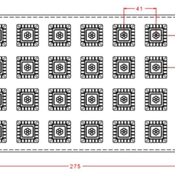 196 | Форма для шоколадных изделий (275*175 мм)