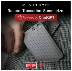 PLAUD NOTE - диктофон с искусственным интеллектом Chat GPT AI (поддерживает 57 языков)