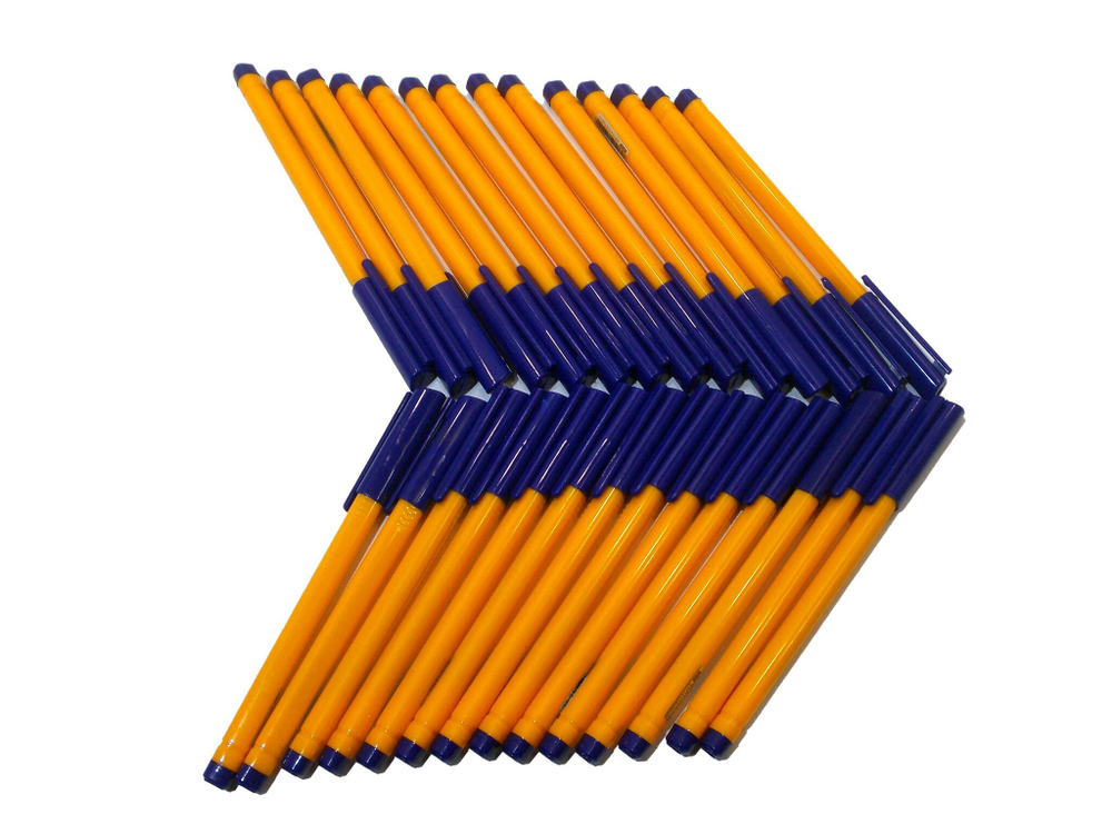 Ручка шариковая 12 шт., MCGold 0.5мм, синяя