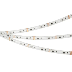 Светодиодная лента герметичная RTW-SE-A120-8mm 24V RGB (12 W/m, IP65, 2835, 5m) (Arlight, 5 лет) 042906