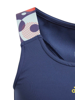 Футболка для девочки теннисная Adidas G Keyhole Tank - Фиолетовый