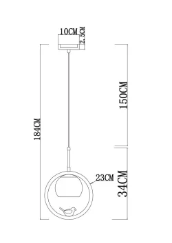 Подвесной светильник Arte lamp