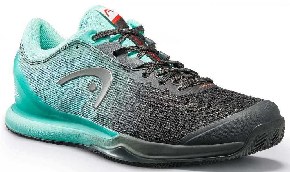 Мужские кроссовки теннисные Head Sprint Pro 3.0 Men Clay - black/teal