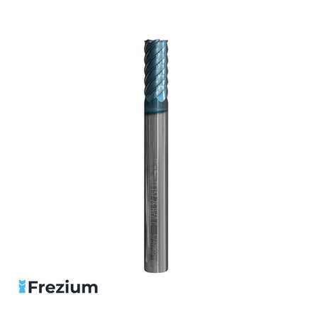 Концевая твердосплавная фреза по металлу "Iscar" (6x6x13x57 Z6; EC-D6-06-13C06H57 IC903)