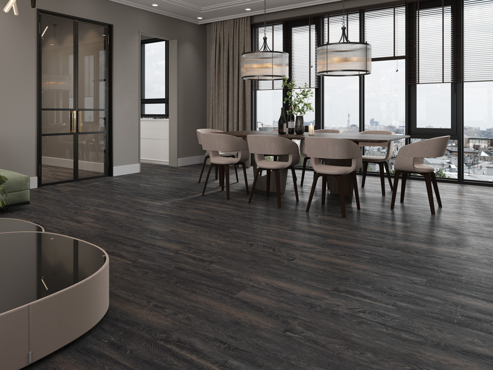 Ламинат SPC CronaFloor Nano Дуб Мореный