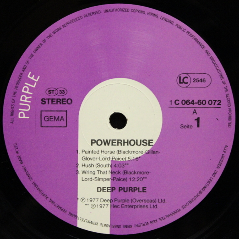 Deep Purple / Powerhouse (LP)