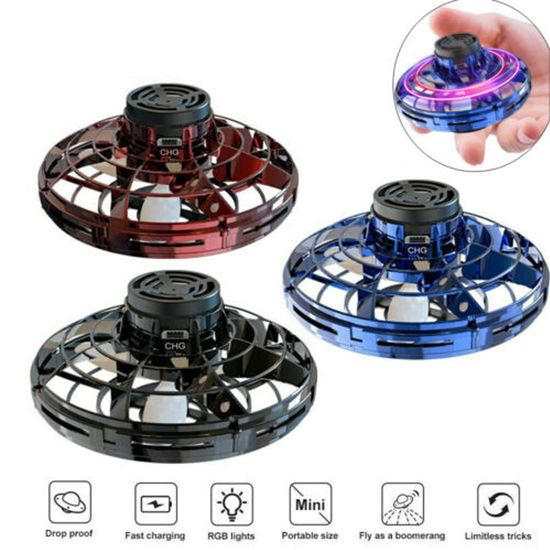 Летающий спинер бумеранг (светится)