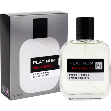 Туалетная вода для мужчин Platinum Pro-Energy Pour Homme Eau De Toilette 100 мл
