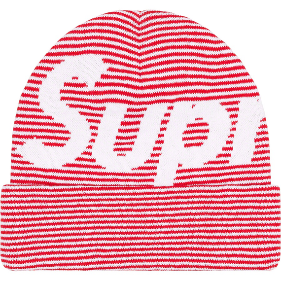 Supreme Week 10 big logo beanie