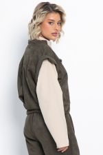 Жилет Лора (зеленый) Б15031-39М LT Collection