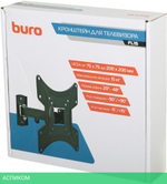 Кронштейн Buro FL1S черный (BM15A72TS2)
