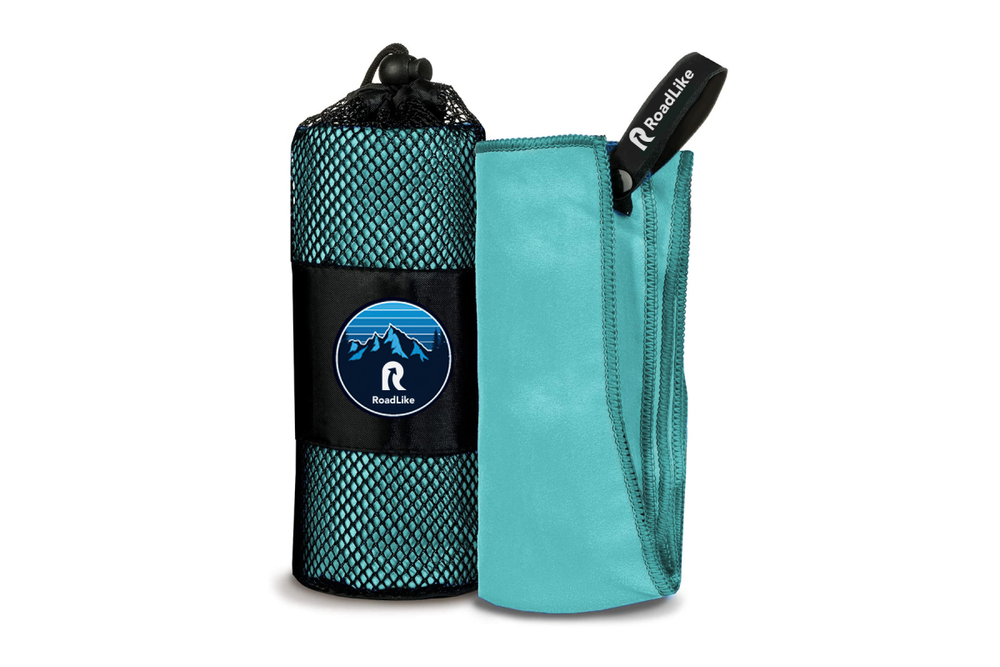 Полотенце спортивное охлаждающее RoadLike Camp 70*140 см мятный