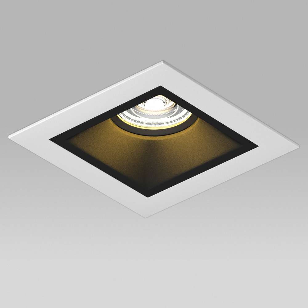 D51607BMOD Светильник DOMINO QUADRO под LED модуль/лампу МR16 (214516+214507+214007)