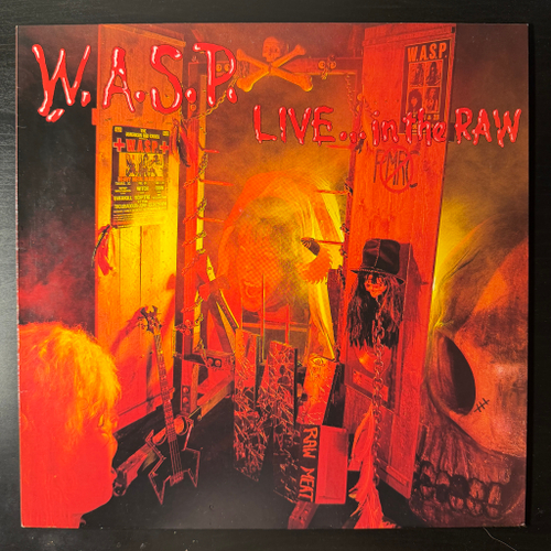 W.A.S.P. ‎– Live... In The Raw (Европа)