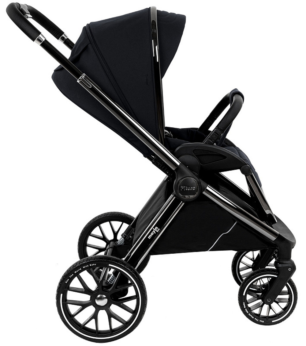 Детская коляска Pituso Mayla Lux 2 в 1 Black