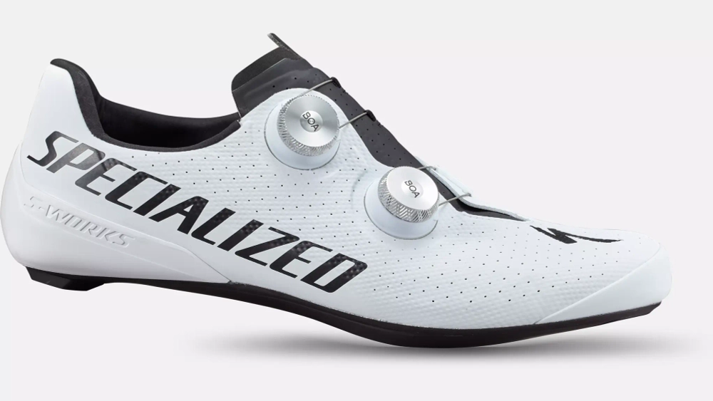 Велотуфли шоссейные S-works Torch white team