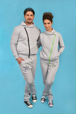 Парные спортивные костюмы Couple Fashion с начесом