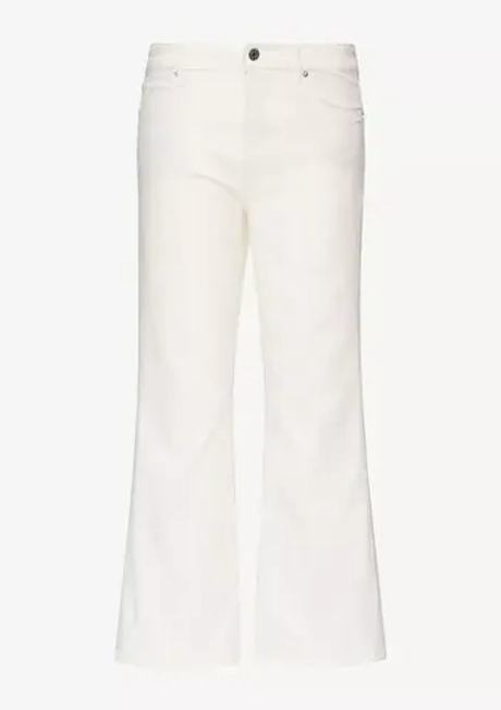 Cropped Jeans / Regular Fit / Mid Rise / Flared Leg