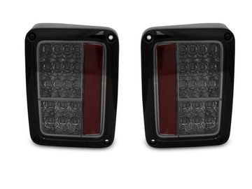 Задние фонари для Jeep Wrangler JK (07-18) LED темные