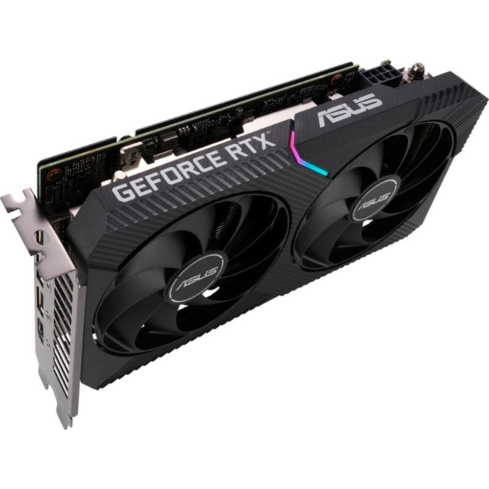 Видеокарта ASUS Dual GeForce RTX 3060 V2 12G GDDR6 192-bit OC Edition, 1867 МГц
