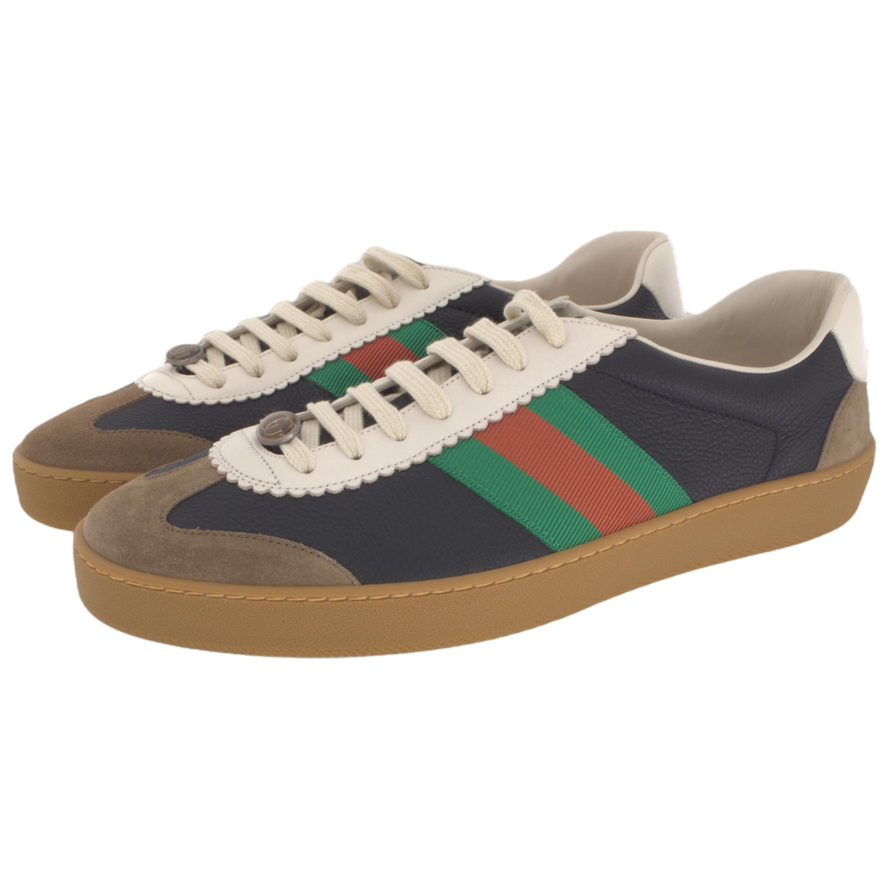 Gucci G74 Web Low "Black"