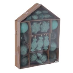 GAEM Набор из 32шт Украшение новогоднее "Шар", L24 W6 H32 см