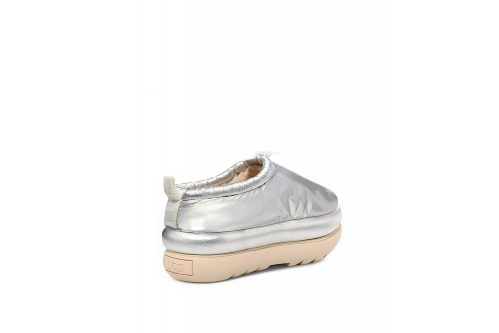 UGG Maxi Heritage Braid Clog-Silver