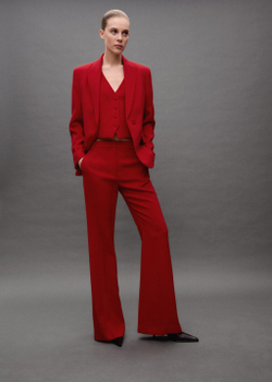 Костюмные брюки wideleg