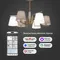 60149/6 / потолочный светильник/латунь Smart