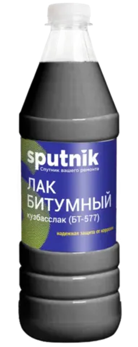 СПУТНИК Лак битумный 1л (ИжСинтез)