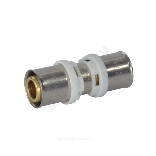 Муфта МП латунь никель пресс Дн 20 ГОСТ 32415-2013 8003 Aquasfera 8003-02