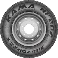 Кама NF 202 265/70 R19,5 140/138M 3PMSF (Рулевая ось)