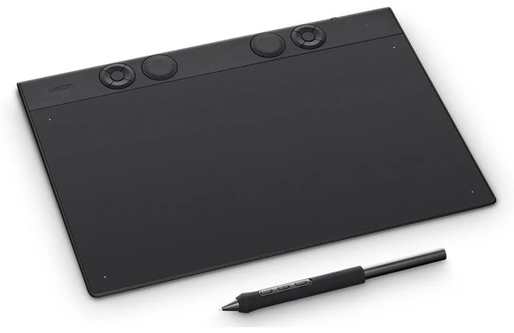 Графический планшет Wacom Intuos Pro pen tablet medium черный