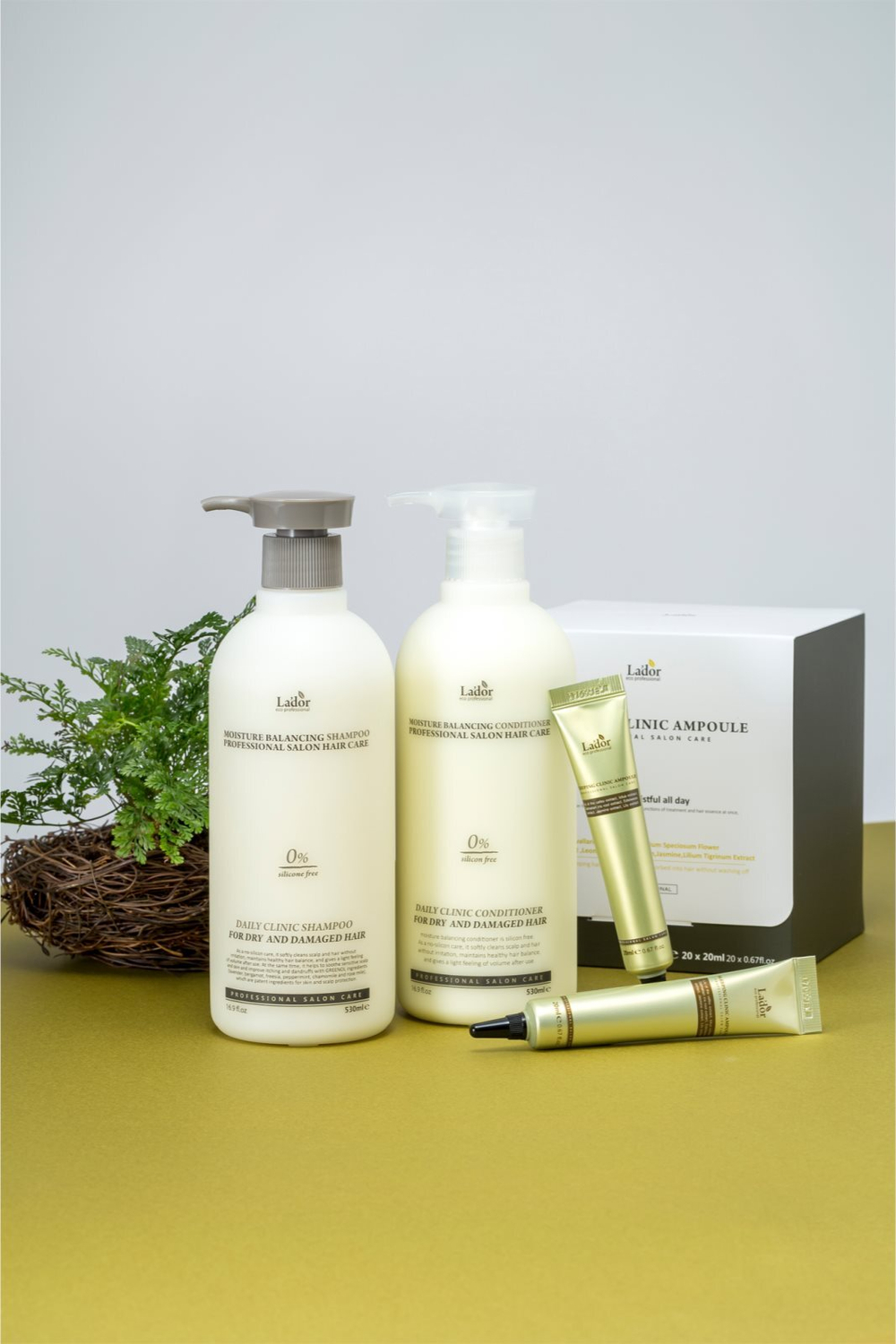 La'dor Moisture Balancing - увлажняющий кондиционер для сухих и поврежденных волос /   530  ml  / GTIN 8809500810612