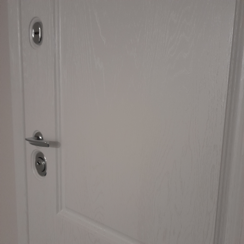 Входная металлическая дверь Дива (Diva) STR МХ-9 Альберо браш серебро /рис.М7 Белый софт