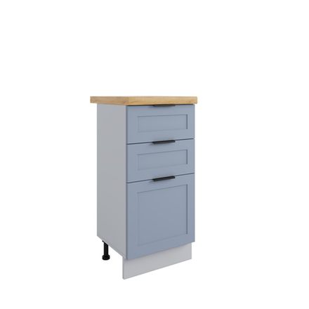 Кухня Модуль МСЯШ 400 Норма Перо Блю