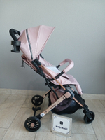 Kоляска детская прогулочная Farfello Comfy Go Comfort (Rose Chrome/Розовый CG-412)