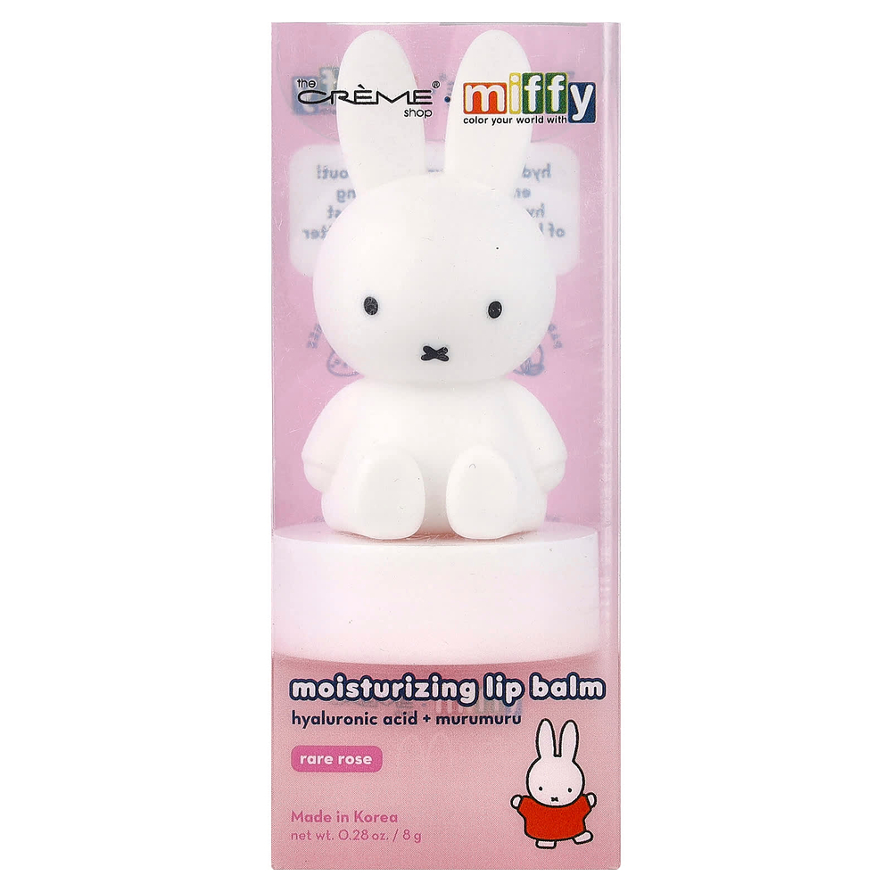 The Creme Shop, Miffy, увлажняющий бальзам для губ, роза, 8 г (0,28 унции)