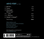 Viktoria Mullova, Paavo Jarvi, Estonian National Symphony Orchestra / Arvo Part (CD)