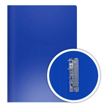Папка с прижимом Эконом синяя (DOLCE COSTO)