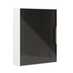 Щиток 24 мод настенный слаботочный FRAME, белый, с тонированной дверцей,с монтажной платой, в комплекте с 1 розеткой Viva (арт. 45005) и 1коробкой PDD (арт. 10033)