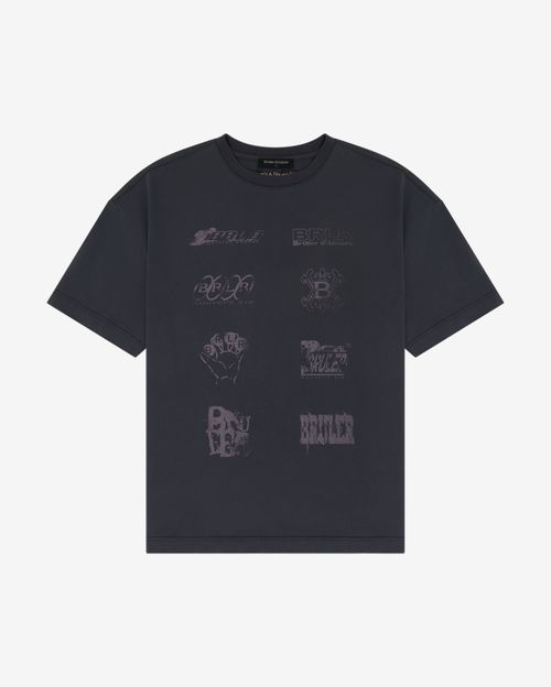 Футболка Bruler d'Amour Signature Poitrine серая