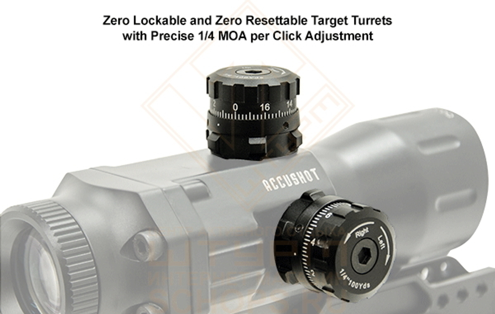 Прицел оптический Leapers UTG Prism T4 4х32, Circle Dot