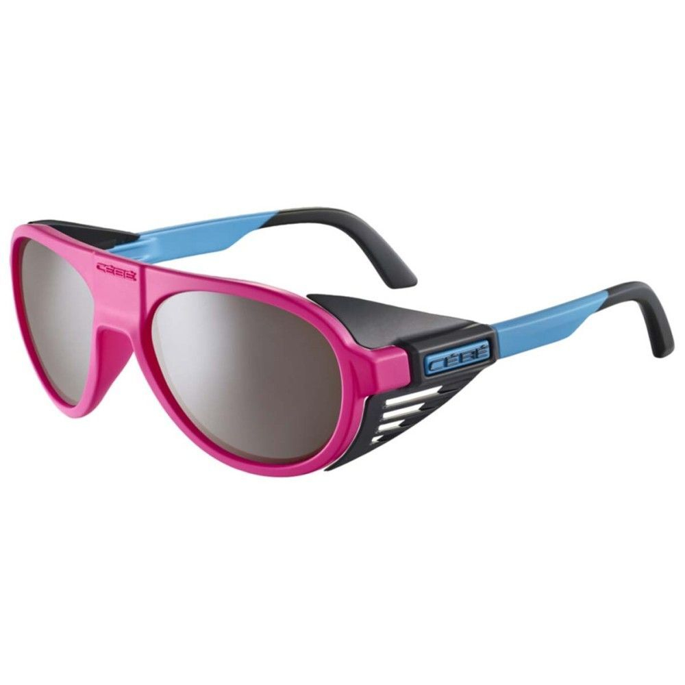 Солнцезащитные очки CEBE KULT Nineties Blue Black Pink Matte Zone Brown Cat.3 Silver